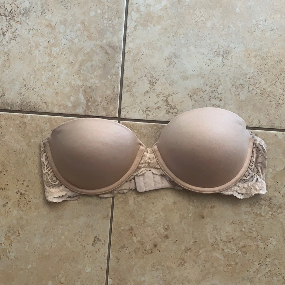 PINK Victoria’s Secret push up strapless